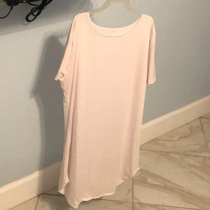 White T-Shirt Dress Size M